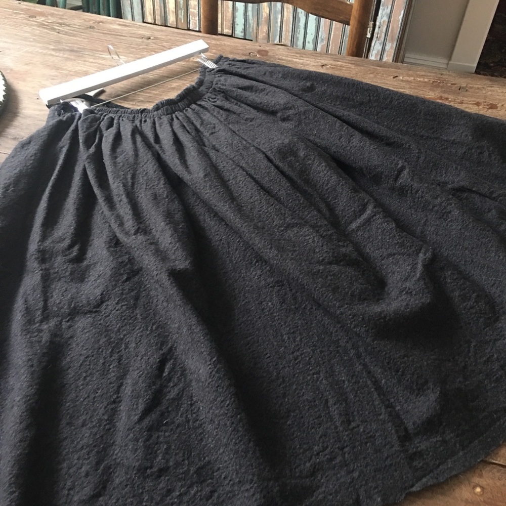 Rundholz boiled lightweight wool full skirt